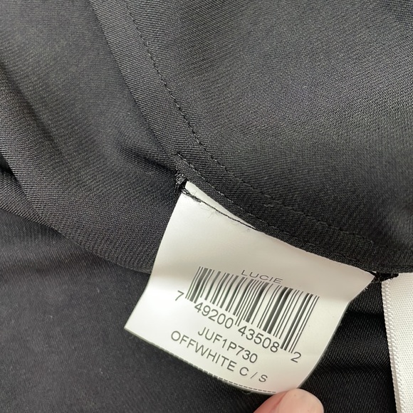 BCBG Lucie colorblock open back top small - Picture 10 of 13